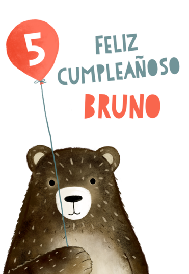 Tarjeta feliz cumpleañoso