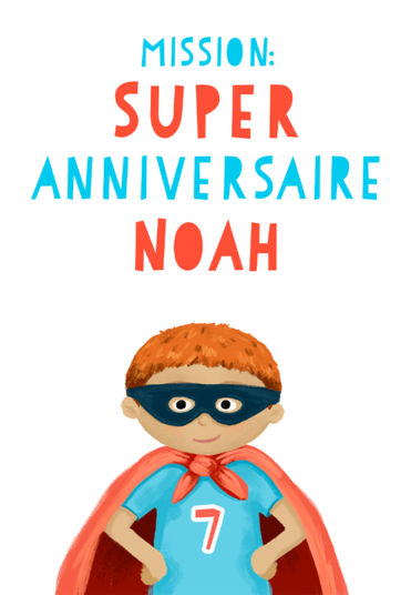 Carte : Super anniversaire