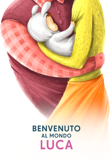 Biglietto per genitori di neonati