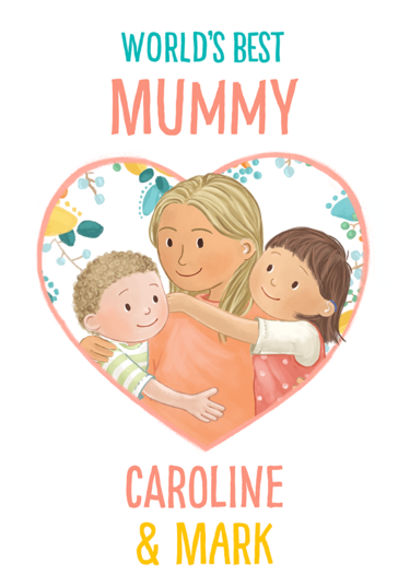 Best Mom card (siblings)