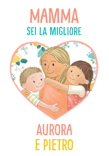 Biglietto: Mamma, sei la migliore (fratelli)