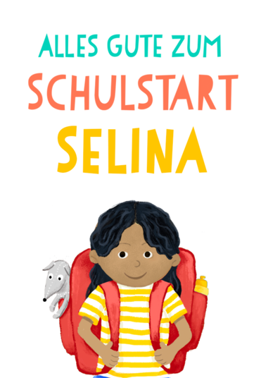 Karte „Schulanfang“